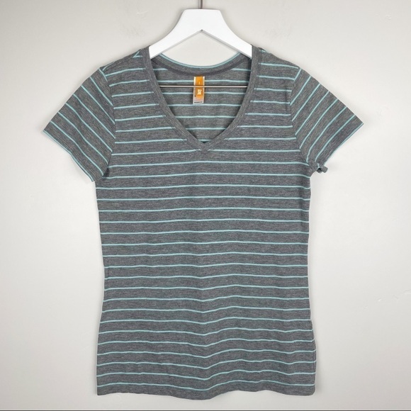 LUCY striped athletic t-Shirt size small - Picture 1 of 5